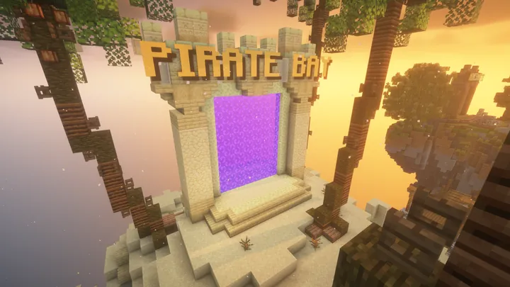 The Pirate Bay gathering location at sunset